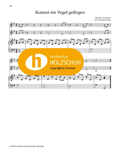 Kommt ein Vogel geflogen